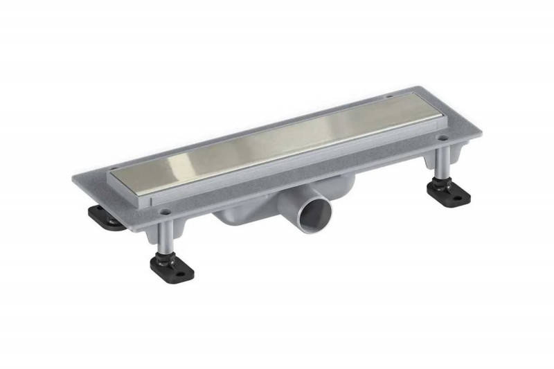 Трап 650 (серый, без прорези/под плитку, комб. затв.) GOOD DOOR ТЛ00016