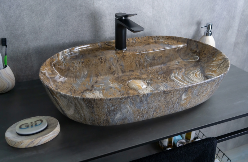 Раковина накладная Gid Mnc346T