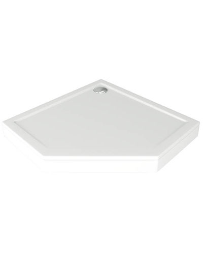 Поддон GOOD DOOR ПЕНТА мрамор 90х90 (без автослива)