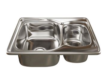 Мойка 63х50 MIXLINE 18см с сифоном