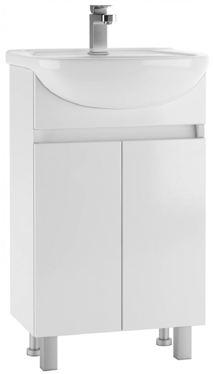 Тумба под умывальник "Уют 60 Норма" без ящика АЙСБЕРГ DA1630T